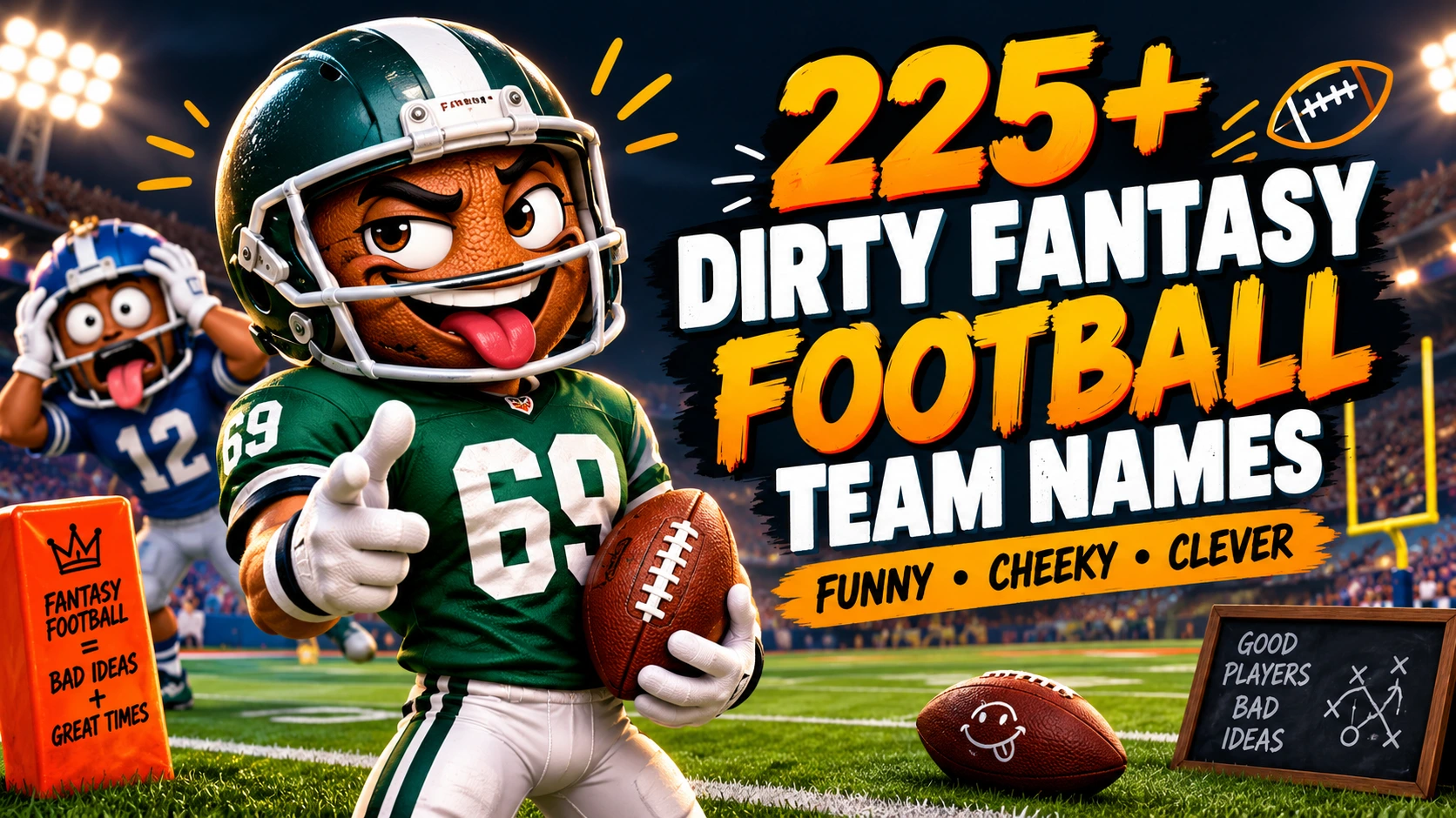 Dirty Fantasy Football Team Names