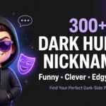 Nicknames for Dark Humor